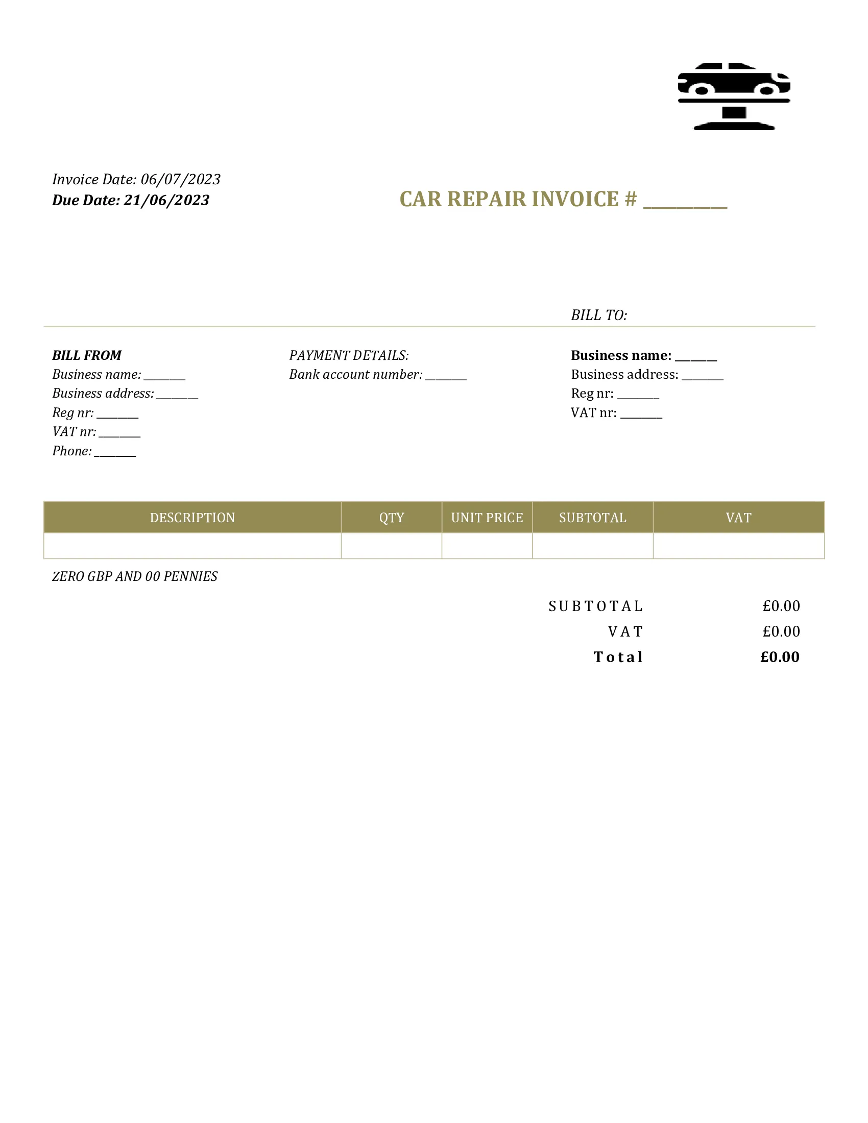 35-free-car-repair-invoice-templates-uk-word-excel-pdf-google-docs-sheets